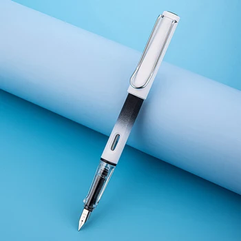 HERÓI 359 Metal Caneta-tinteiro de Alta qualidade-Cor do Gradiente EF Nib: 0.38 mm Caneta Financeira Escrever de Caneta