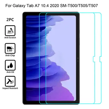 10.4 Temperado SMT500/T505/T507 Tela de Vidro A7 2PC Tab Galaxy Protector compitable Para ipad/tablet protetor de tela