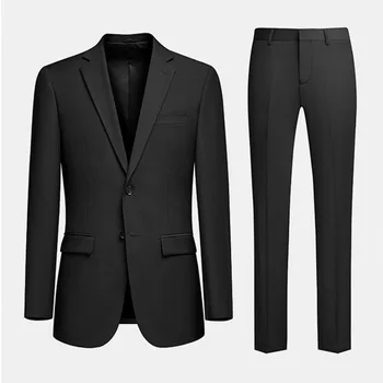 6093-Homens de terno masculino jaqueta slim lazer vestido de profissionais formato de negócio
